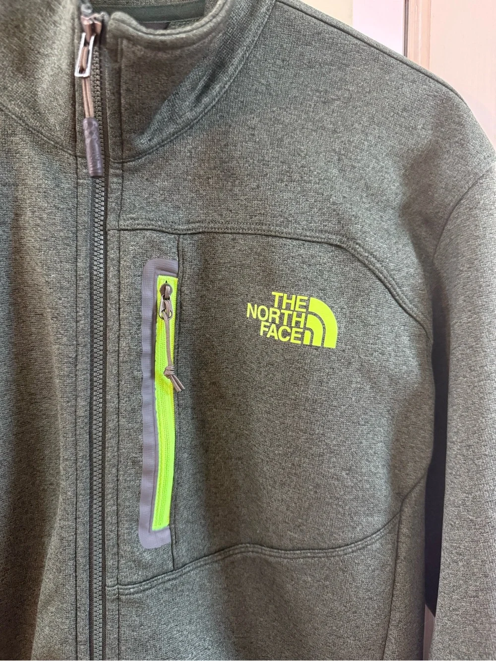 The North Face Men’s Canyonland Dark Green Full-Zip Jacket Size Medium